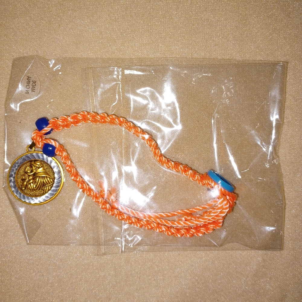 St. Anthony Macrame Bead Bracelet